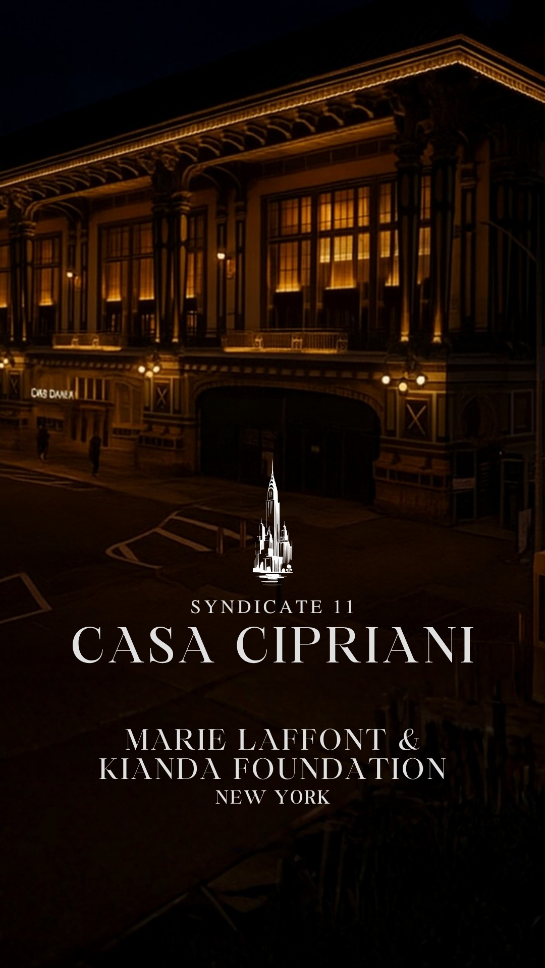 Casa Cipriani flyer